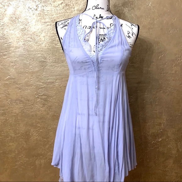 Free People Lace Mini Dress - Picture 2 of 7